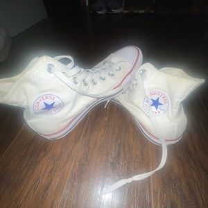 White high top converse